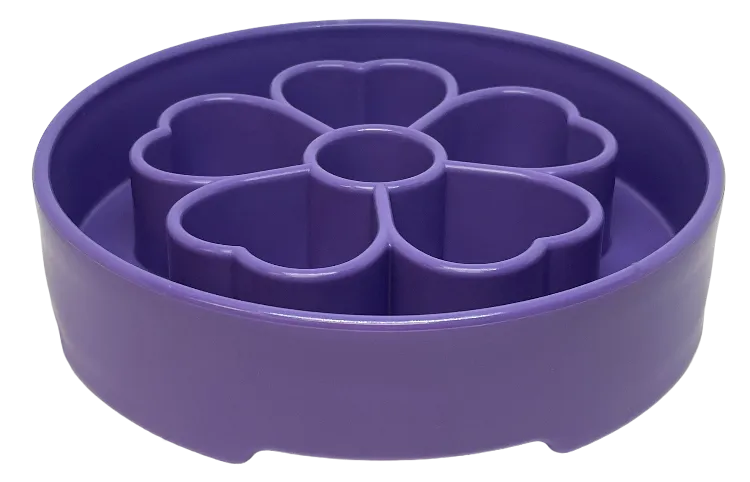 Sodapup Enrichment Slow Feeder Bowl - Flower Pink