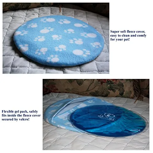 Soft Cooling and Microwave Heating Non-Toxic Gel Pad - Cat/Dog