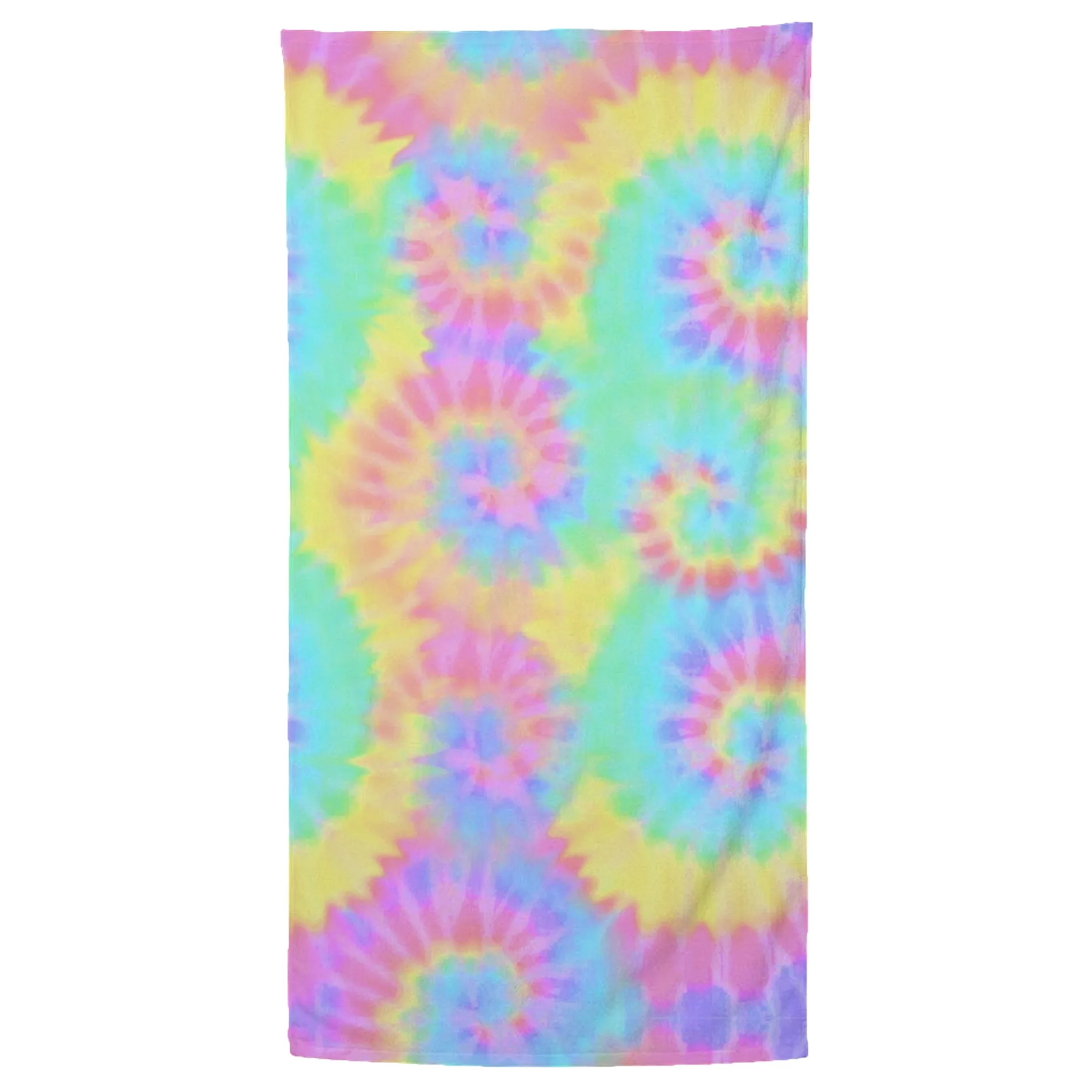 Spiral Pastel Microfiber Towel