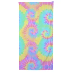 Spiral Pastel Microfiber Towel