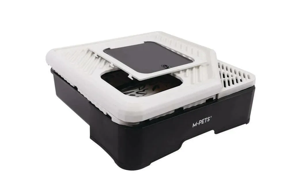Terra Forma Eco Foldable Cat Litter Box Black Floral