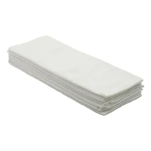 Winco BTM-16W Microfiber Towel, 16" x 16", 6pcs/pk, White