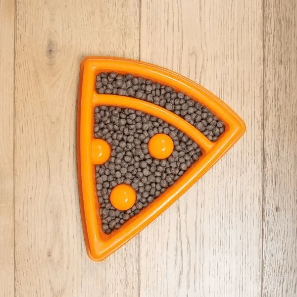 ZippyPaws Happy Bowl Slow Feeder - Pizza
